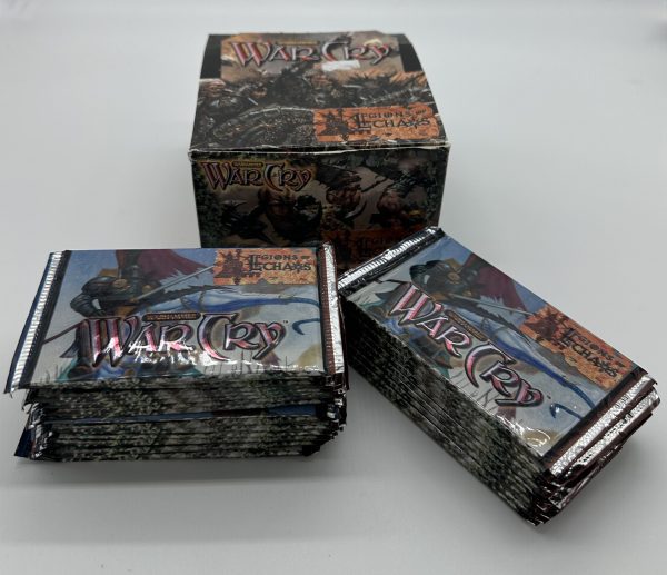 Warhammer War Cry Legions Of Chaos - 25 Booster Packs + Display Box